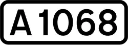 Non-primary A1068 shield