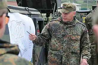 Flecktarn parka and cap.