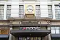 Macy's Herald Square entrance detail