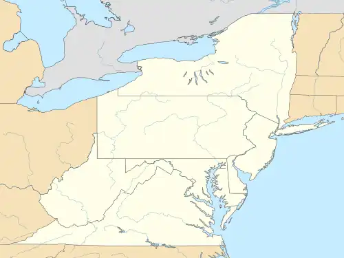 Location of Mid-Atlantic