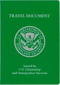 United States Travel Document