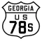 U.S. Highway 78S marker