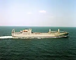 MV Roy P. Benavidez (T-AKR-306), a Bob Hope-class vehicle cargo ship