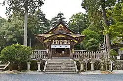 Ube Shrine, ichinomiya of Inaba Province