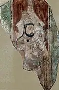 Old Uyghur noble from the Bezeklik murals.