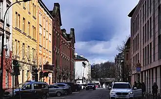 View from the intersection with Jakuba Street to the east