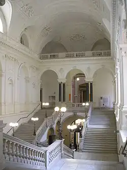 Image 20View of one of the main stairs (Hauptstiege) in the University of Vienna (from Culture of Austria)