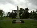 Monument on a cloudy day