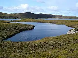 Unamed lochan to the north-east.