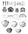 Metal, bone and ceramic artefacts