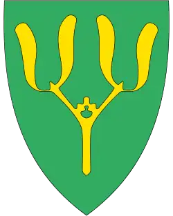 Coat of arms of Våle Municipality (1990-2001)
