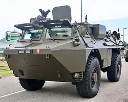 VAB in service with the Royal Brunei Land Forces (RBAF) in 2024