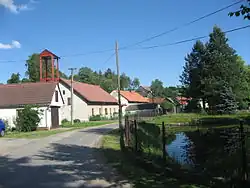 Centre of Věžnička