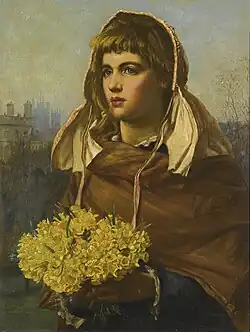 Fresh Flowers from the Country by Valentine Cameron Prinsep