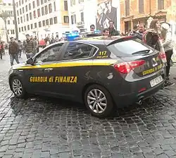 Guardia di Finanza Alfa Romeo Giulietta