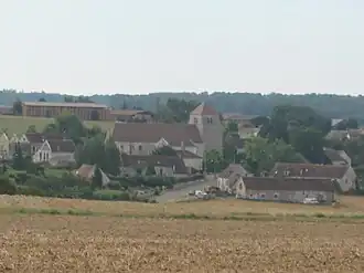 A general view of Vendières