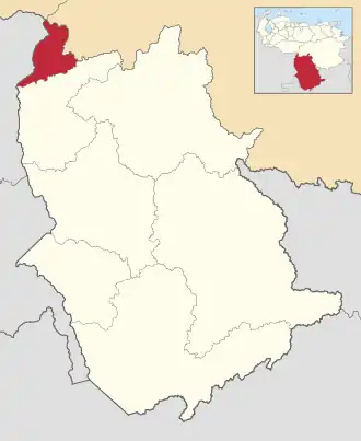 Location in Amazonas