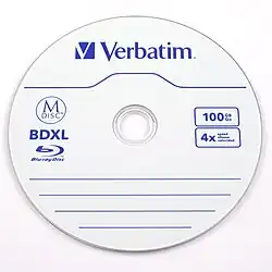 A Verbatim M-Disc BDXL 100GB