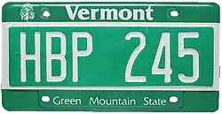 Image 49Vermont's license plate (from Vermont)