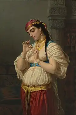 Aimée, a young Egyptian woman, 1869