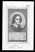 Portrait of Vicente Victoria, Biblioteca Nacional de España