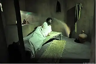 Scene 3: The annunciation to Saint Joseph