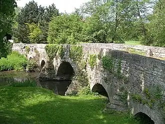 The old bridge in Juvigny-sur-Seulles