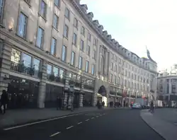 2018 photo of Radnor House, Regent Street