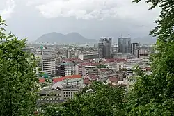 Ljubljana's old city centre