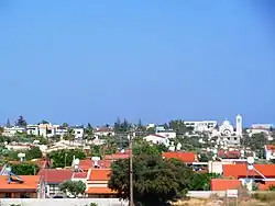 Aerial view of Trachoni