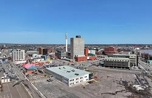 Skyline of Moncton