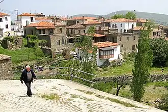 Traditional houses of the village