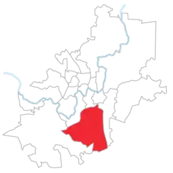 Location of Naujininkai