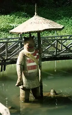 Image 46The rhino was the mascot of Visit Indonesia Year 1991. (from Tourism in Indonesia)