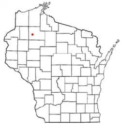 Location of Reserve, Wisconsin