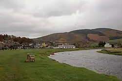 Walkerburn from the west