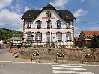 The town hall in Wangen