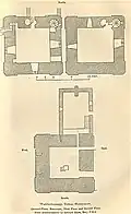 Wattlesborough Tower, Shropshire. Floorplans