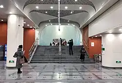 West hall of Tiancun Station