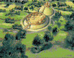 West Derby Castle shown where it used to stand.