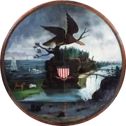 Whig political banner by Terrence J. Kennedy