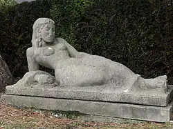 Tomb for Selma Halban-Kurz, 1934–36; stone sculpture