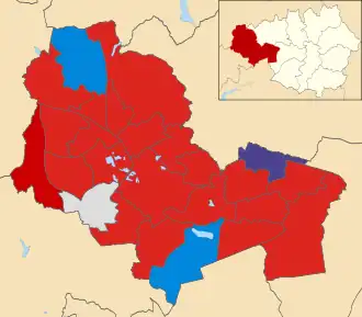 2022 results map