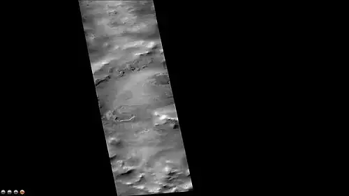 Gledhill Crater, as seen by CTX camera (on Mars Reconnaissance Orbiter)