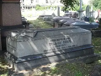 Burn's funerary monument, Kensal Green Cemetery, London