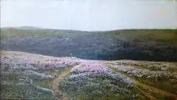 William Didier-Pouget, Lande aux Bruyères, Plateau de Ger (Hautes-Pyrénées), oil on canvas, 55 x 85 cm, Collection d'Art de la Ville de Paris, Palais des Beaux-Arts, Paris