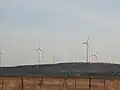 Wind turbines off U.S. Highway 87 south of Sterling City