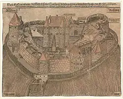 Hohenlandsberg Castle at Weigenheim, Middle Franconia