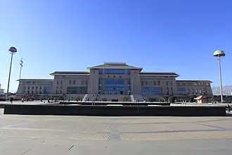 Wuwei Railway Station After Rebuilt