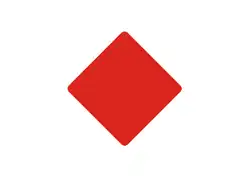 Union Army 1st Division Badge, XXV Corps